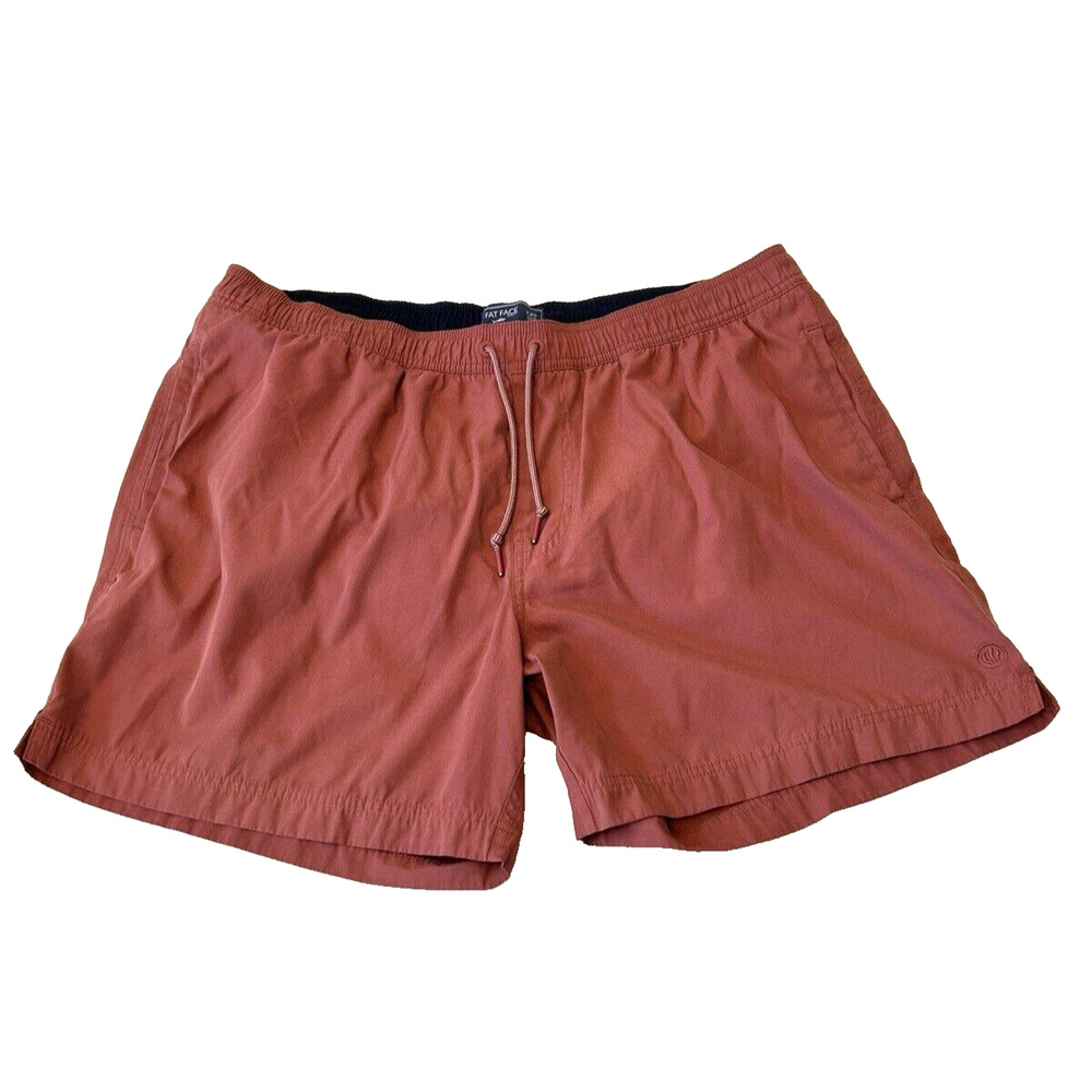 Fat Face Men’s Swim Trunk Shorts Sz XXL Mauve Mesh Lined Pockets